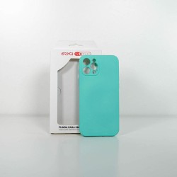 Funda Orygi iPhone 12PM silicona verde cpc