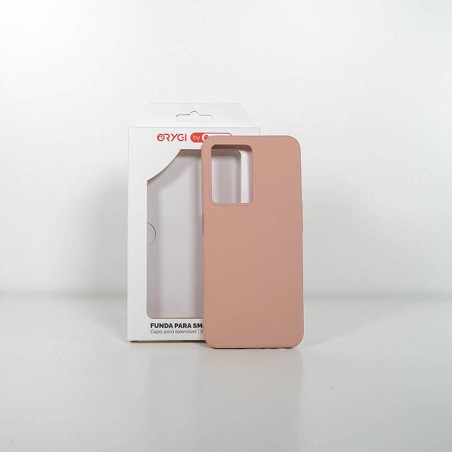 Funda Orygi Oppo A57/A77 5G silicona rosa spc
