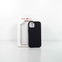 Funda Orygi iPhone 15 silicona negra spc