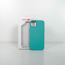 Funda Orygi iPhone 15P silicona verde spc