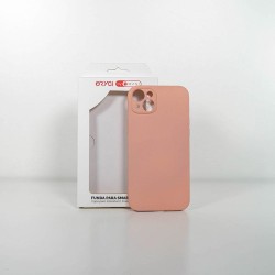 Funda ORYGI iPhone 14PL silicona rosa spc