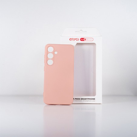Funda Orygi S Galaxy S24 silicona rosa cpc
