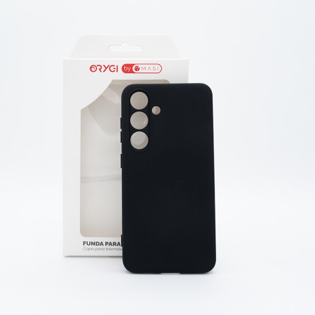 Funda Orygi S Galaxy S24 silicona negra cpc