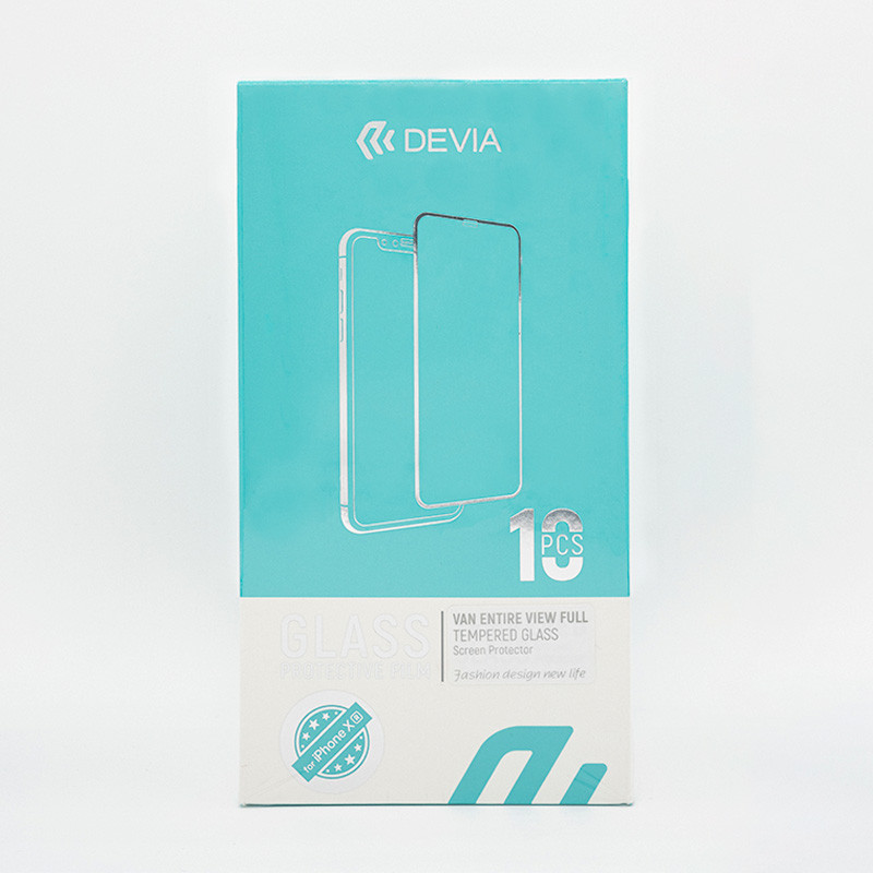 Pack cristal templ Devia Basic iPhone XR  10u 