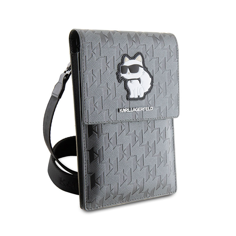 Bandoleira smartphone KARL C Prata