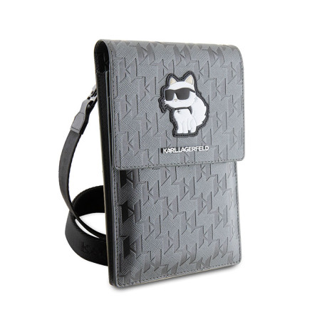 Bandoleira smartphone KARL C Prata
