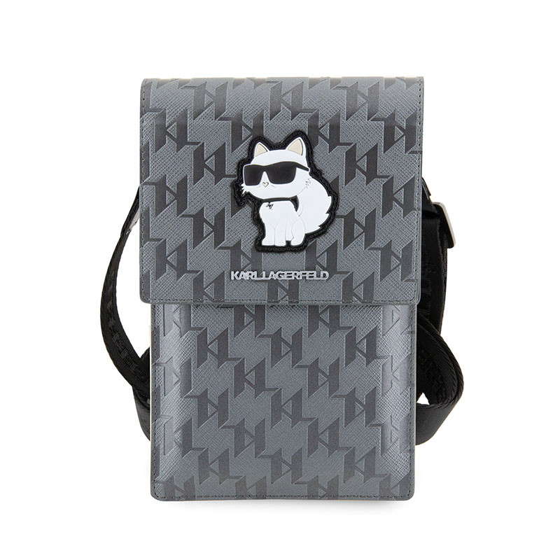 Bandoleira smartphone KARL C Prata