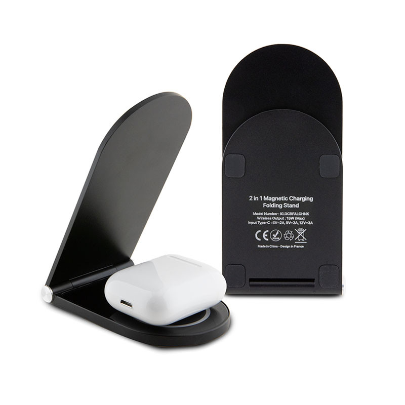 Cargador inalámbrico Karl Lagerfeld MagSafe 2 en 1 | ByMASI