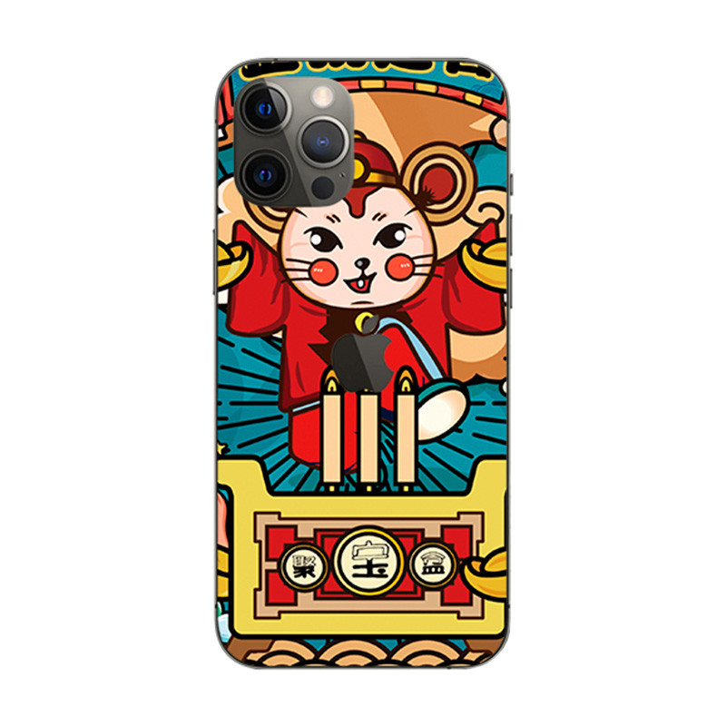 D35 Vinil Telemóvel Rato Azul