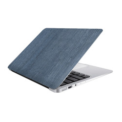 L06 Vinil Madeira Azul Laptop