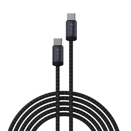 Cable Devia Gracious PD Tipo C/Tipo C 60W 3A 1M