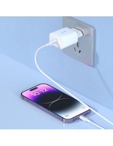 Cargador Devia Smart PD V2 Tipo (Lightning) 20W 1m