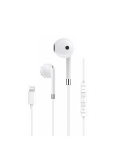 Auriculares IDUSD H22B Metal Lightning blanco