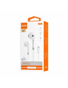 Auriculares IDUSD H22B Metal Lightning blanco 2