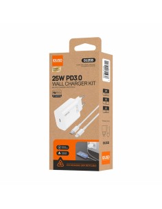 Set Cargador IDUSD D125B Eco   Cable L PD 25W 2