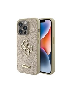 Funda Guess iPhone 15PM 4G Glitter oro