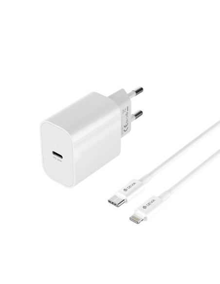 Cargador GaN Devia Smart PD C-L 30W