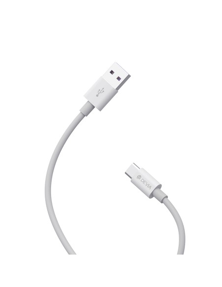 Cable Devia Smart Supercharge USB/C 25W 1,5m blco