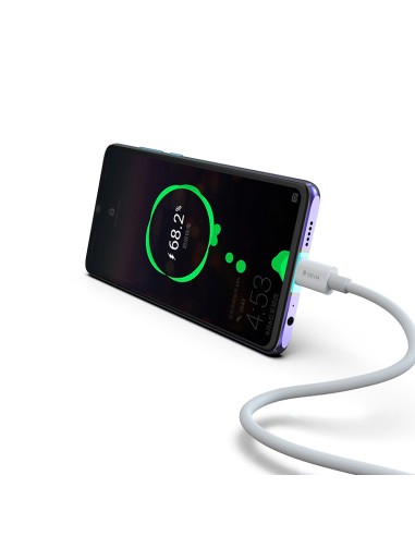 Cable Devia Smart Supercharge USB/C 25W 1,5m blco