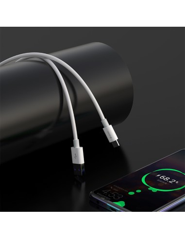 Cable Devia Smart Supercharge USB/C 25W 1,5m blco