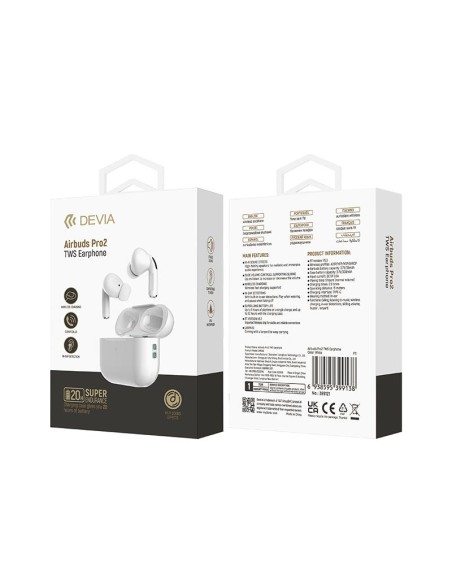 Auricular inalámbrico Devia Airbuds Pro 2 TWS