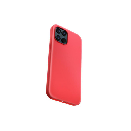Funda de silicona Nature iPhone 12 pro max ROJO
