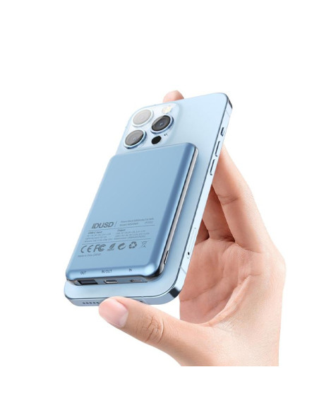 Powerbank IDUSD P20D Eco Mag Slim 5000mAh 20W Powerbank IDUSD P20D Eco Mag Slim 5000mAh 20W