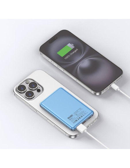 Powerbank IDUSD P20D Eco Mag Slim 5000mAh 20W Powerbank IDUSD P20D Eco Mag Slim 5000mAh 20W