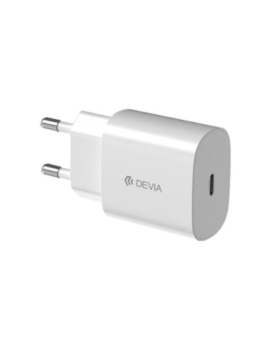 Cargador Devia Smart PD C 25W blco