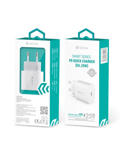Cargador Devia Smart PD C 25W blco 2