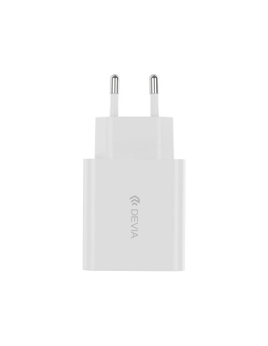 Cargador Devia Rocket PD C 45W con cable C/C blco