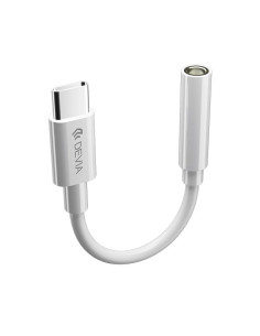 Adaptador Devia Smart C/Jack 3 5mm con carga blco 2