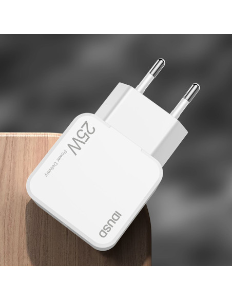 Cargador IDUSD PD 3.0 D60B Rápido C 25W