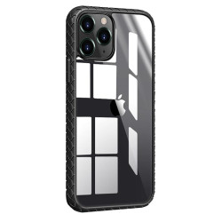 Funda Shark 4 antigolpes Negro iPhone 12 max&pro