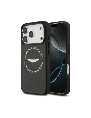 Funda Aston Martin iPhone 17 Pro Kevlar MagSafe