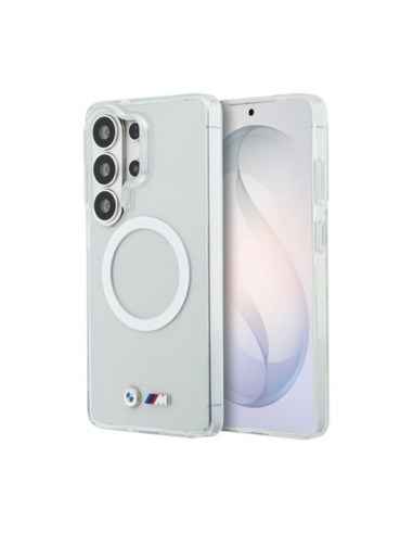 Funda BMW Samsung Galaxy S26 Ultra IML Shockproof Metal Logo MagSafe transparente