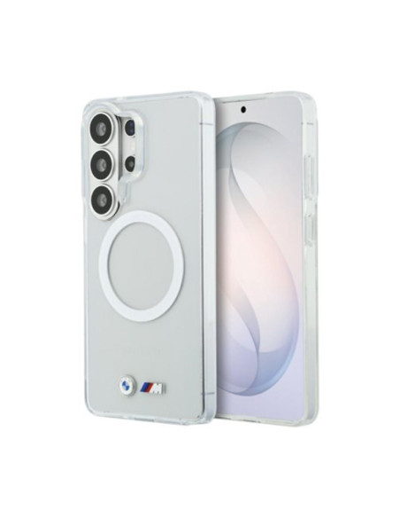 Funda BMW Samsung Galaxy S26 Ultra IML Shockproof Metal Logo MagSafe transparente