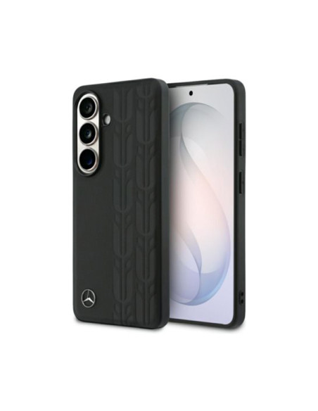 Funda Mercedes Samsung Galaxy S26 Laurel Leaves MagSafe Negra