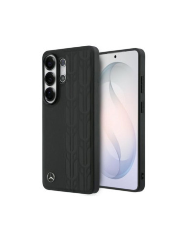 Funda Mercedes Samsung Galaxy S26 Ultra Laurel Leaves MagSafe Negra