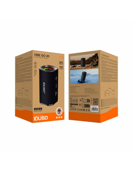 Altavoz Bluetooth Vibe Go 20W IP67 | TWS y 10h