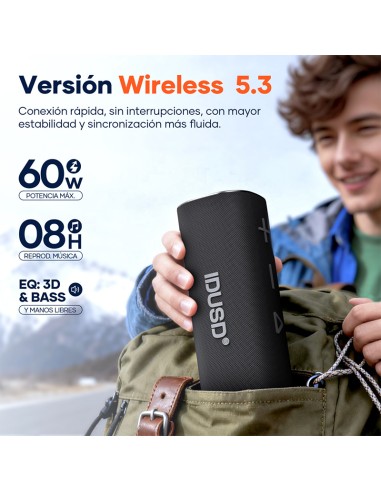 Altavoz Bluetooth Vibe Titan 60W IP67 | 3D Sound
