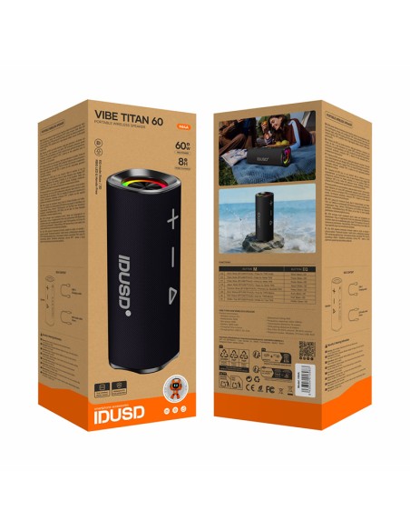 Altavoz Bluetooth Vibe Titan 60W IP67 | 3D Sound