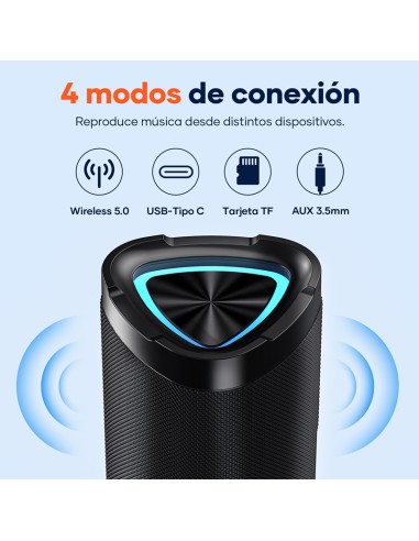 Altavoz Bluetooth Flex Go 24W IPX6 | 12h autonomía