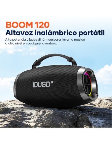 Altavoz Bluetooth Boom 120W IP67 | Exterior potente