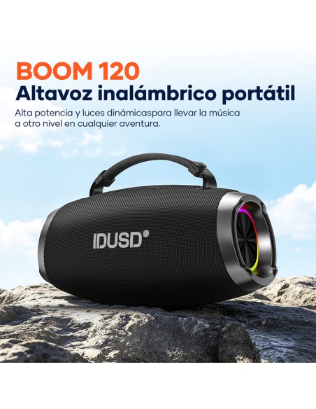 Altavoz Bluetooth Boom 120W IP67 | Exterior potente