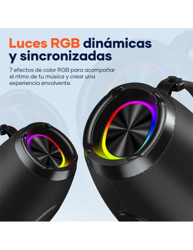 Altavoz Bluetooth Boom 120W IP67 | Exterior potente
