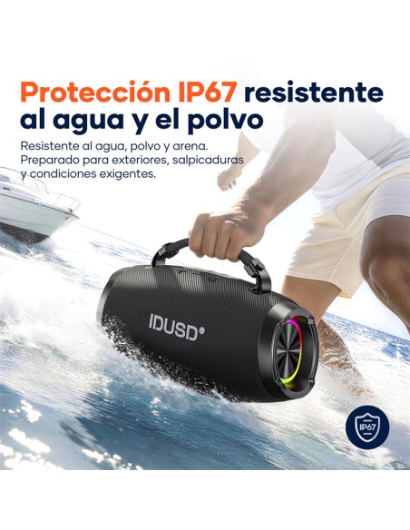 Altavoz Bluetooth Boom 120W IP67 | Exterior potente