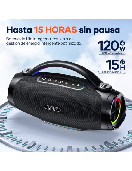 Altavoz Bluetooth Party 120W IP67 | 15h autonomía