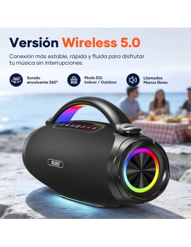 Altavoz Bluetooth Party 120W IP67 | 15h autonomía