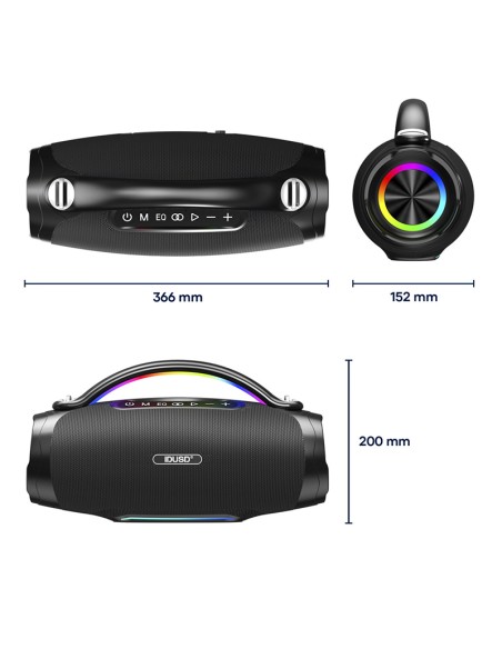 Altavoz Bluetooth Party 120W IP67 | 15h autonomía